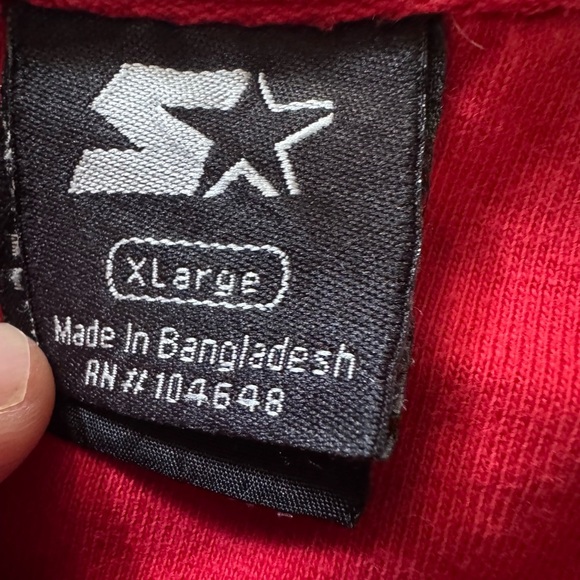 Vintage Ohio State Buckeyes Starter T Shirt Men Size XL - Picture 3 of 5